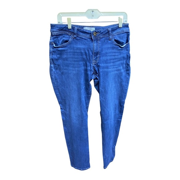 DL1961 COCO Curvy Straight Atlas Blue Denim Jeans - Picture 1 of 7